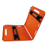 Maxbell Folding Table Sturdy Beach Table Compact Camping Table for BBQ Hiking Picnic Orange