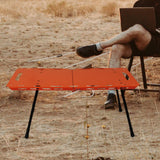 Maxbell Folding Table Sturdy Beach Table Compact Camping Table for BBQ Hiking Picnic Orange