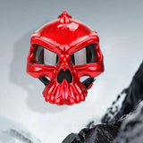 Maxbell Skull Motorcycle Helmet Impact Protection Half Helmet Breathable Bike Helmet XL Red