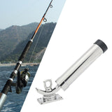 Maxbell Fishing Rod Holder Rack Support Rail Mounting Adjustable Clamp on Rail Mount