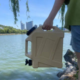 Maxbell 12L Water Container with Faucet Water Storage Jug for Outdoor Driving Hiking