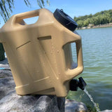 Maxbell 12L Water Container with Faucet Water Storage Jug for Outdoor Driving Hiking