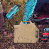 Maxbell 12L Water Container with Faucet Water Storage Jug for Outdoor Driving Hiking