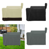 Maxbell BBQ Grill Cover Cooking Fade Resistant Outdoor Grill Grilling Barbecue Cover Beige Brown