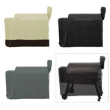 Maxbell BBQ Grill Cover Cooking Fade Resistant Outdoor Grill Grilling Barbecue Cover Beige Brown