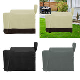 Maxbell BBQ Grill Cover Cooking Fade Resistant Outdoor Grill Grilling Barbecue Cover Beige Brown