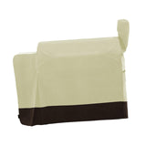 Maxbell BBQ Grill Cover Cooking Fade Resistant Outdoor Grill Grilling Barbecue Cover Beige Brown