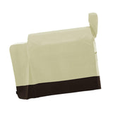 Maxbell BBQ Grill Cover Cooking Fade Resistant Outdoor Grill Grilling Barbecue Cover Beige Brown