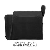 Maxbell BBQ Grill Cover Cooking Fade Resistant Outdoor Grill Grilling Barbecue Cover Black