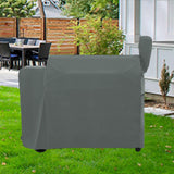 Maxbell BBQ Grill Cover Cooking Fade Resistant Outdoor Grill Grilling Barbecue Cover Gray