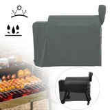 Maxbell BBQ Grill Cover Cooking Fade Resistant Outdoor Grill Grilling Barbecue Cover Gray
