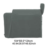 Maxbell BBQ Grill Cover Cooking Fade Resistant Outdoor Grill Grilling Barbecue Cover Gray