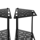 Maxbell Multifunctional Detachable Table Camping Table for Travel Hiking Backpacking Black