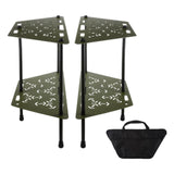 Maxbell Multifunctional Detachable Table Camping Table for Travel Hiking Backpacking Green