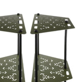 Maxbell Multifunctional Detachable Table Camping Table for Travel Hiking Backpacking Green