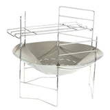 Maxbell Portable Barbecue Grill Detachable Charcoal Grill for Cooking Outside Travel