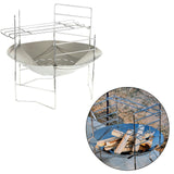 Maxbell Portable Barbecue Grill Detachable Charcoal Grill for Cooking Outside Travel