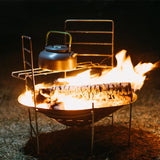 Maxbell Portable Barbecue Grill Detachable Charcoal Grill for Cooking Outside Travel