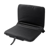 Maxbell Stadium Chair for Bleachers Foldable Ultralight Portable Padded Stadium Seat Black