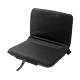 Maxbell Stadium Chair for Bleachers Foldable Ultralight Portable Padded Stadium Seat Black