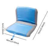 Maxbell Stadium Chair for Bleachers Foldable Ultralight Portable Padded Stadium Seat Blue