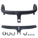 Maxbell Bike Handlebar Outdoor Comfortable Aluminum Alloy Mountain Bicycle Handlebar