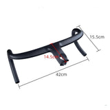 Maxbell Bike Handlebar Outdoor Comfortable Aluminum Alloy Mountain Bicycle Handlebar