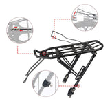 Maxbell Mountain Bike Rear Cargo Rack Sturdy Bike Rack for Road Bike Outdoor Cycling