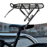 Maxbell Mountain Bike Rear Cargo Rack Sturdy Bike Rack for Road Bike Outdoor Cycling