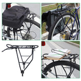 Maxbell Rear Bicycle Rack Pannier Rack Tailstock Load Bearing 24.9kg Bike Cargo Rack