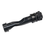 Maxbell DIY Fly Fishing Rod Seat Portable Fishing Gears Metal Compact Fishing Tackle 9.6cm 14mm