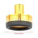 Maxbell Fishing Rod Butt Cap Portable for Sea Fishing Repair Component Rods Building gold