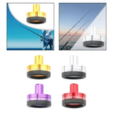 Maxbell Fishing Rod Butt Cap Portable for Sea Fishing Repair Component Rods Building gold