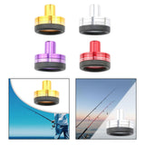 Maxbell Fishing Rod Butt Cap Portable for Sea Fishing Repair Component Rods Building gold