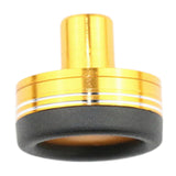 Maxbell Fishing Rod Butt Cap Portable for Sea Fishing Repair Component Rods Building gold