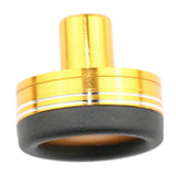 Maxbell Fishing Rod Butt Cap Portable for Sea Fishing Repair Component Rods Building gold
