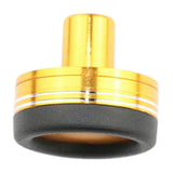 Maxbell Fishing Rod Butt Cap Portable for Sea Fishing Repair Component Rods Building gold