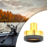Maxbell Fishing Rod Butt Cap Portable for Sea Fishing Repair Component Rods Building gold