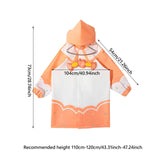 Maxbell Kids Raincoat Outwear Girls Rainwear for Summer Outdoor Activities Traveling XL