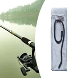 Maxbell 2x Fishing Rod Protective Cover Pouch Protector Velvet Fishing Pole Bag