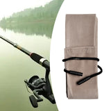 Maxbell 2x Fishing Rod Protective Cover Pouch Protector Velvet Fishing Pole Bag
