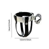 Maxbell Bike Water Bottle Holder PU Leather for Handlebar Strong Cycling Bottle Cage