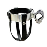 Maxbell Bike Water Bottle Holder PU Leather for Handlebar Strong Cycling Bottle Cage