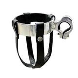 Maxbell Bike Water Bottle Holder PU Leather for Handlebar Strong Cycling Bottle Cage