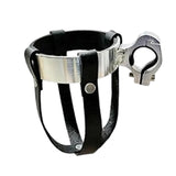 Maxbell Bike Water Bottle Holder PU Leather for Handlebar Strong Cycling Bottle Cage