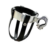 Maxbell Bike Water Bottle Holder PU Leather for Handlebar Strong Cycling Bottle Cage