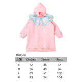 Maxbell Kids Raincoat Rainslicker Portable Boys Rainwear for Camping Travel Children M