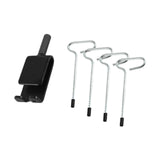 Maxbell Ice Anchor Tool Kit with 4 Threaded Pegs for Ice House Anchors Night Fishing