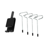 Maxbell Ice Anchor Tool Kit with 4 Threaded Pegs for Ice House Anchors Night Fishing
