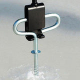 Maxbell Ice Anchor Tool Kit with 4 Threaded Pegs for Ice House Anchors Night Fishing